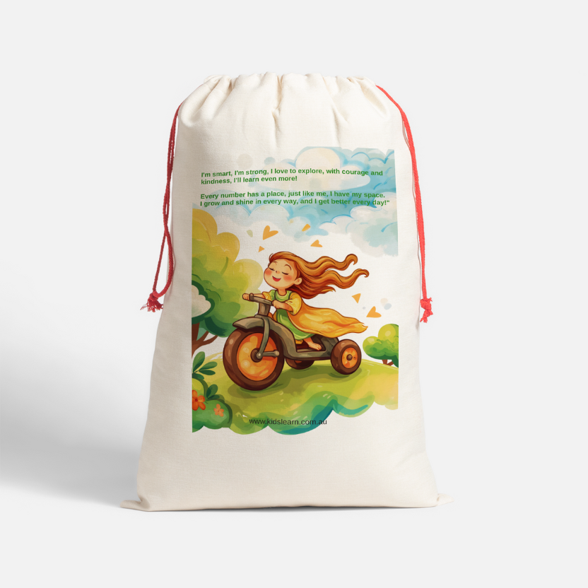 String bag for toys and plush